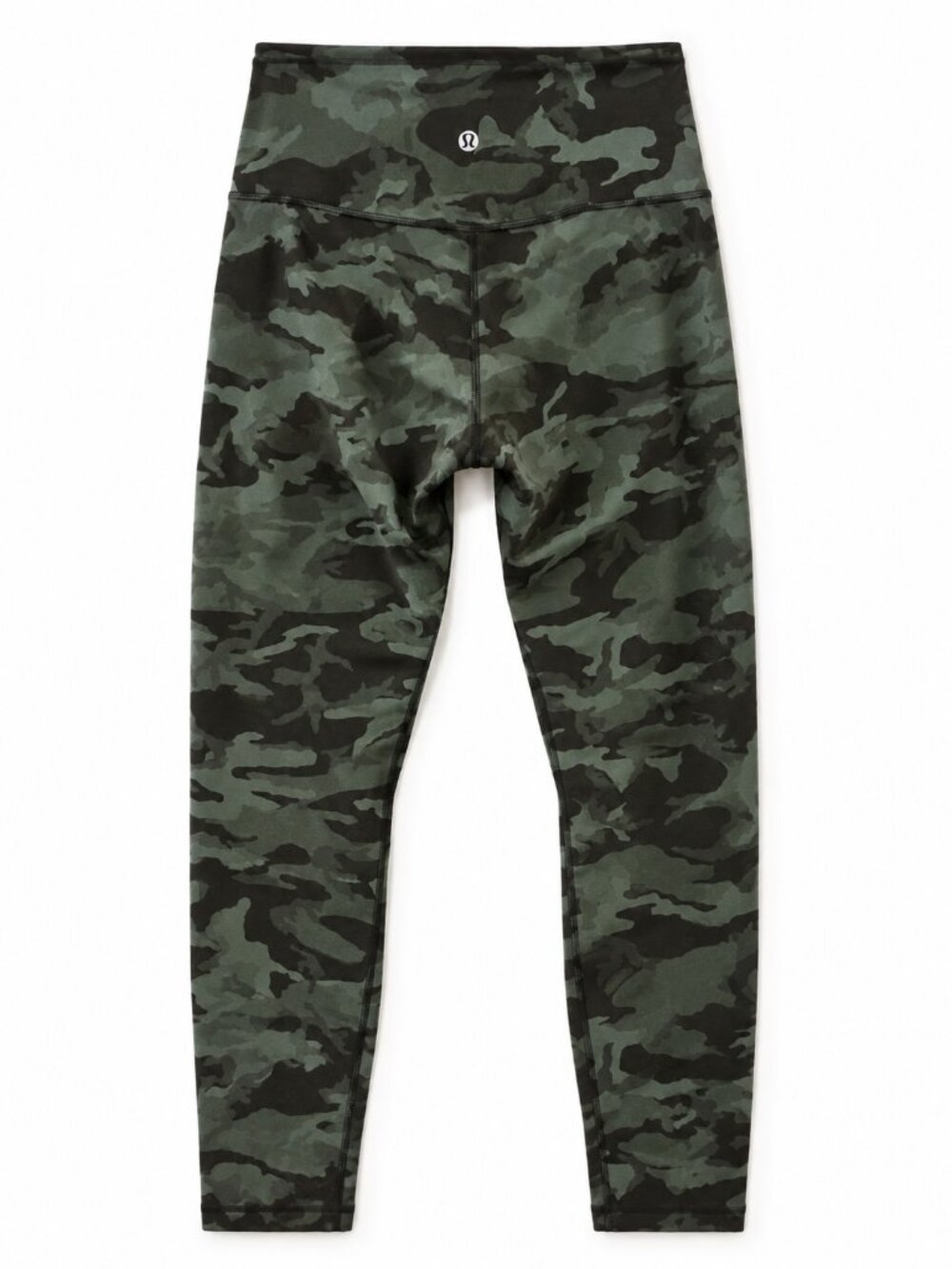 Lululemon Align High-Rise 25" Leggings – Green Camo, Size 6
